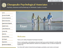 Tablet Screenshot of chespsych.com
